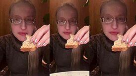 ASMR Dinner in Restaurant Tingles with Glasses and Food Whispers!