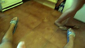 stepmom catches you stroking and calls out your kinky beachside urges