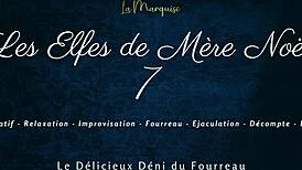 French femdom elves deliver noël 7 denial sheath!