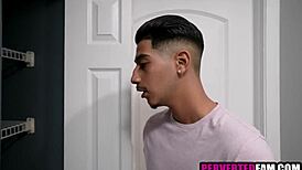 dude she bribed me with that sloppy blowjob then rode me hard stepsis style!