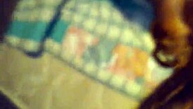 lesbian babes yank hair during big ass grinding session