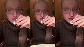 ASMR Dinner in Restaurant Tingles with Glasses and Food Whispers!