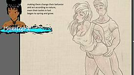 huge horny curvy brunette elana chases lust fucking everyone around town game