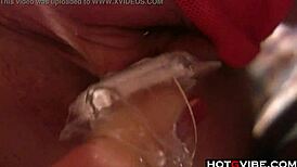 big titted german brunette slut fingers with new toys