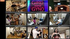 Tampa University Entrance Physical Lilly Hall Nurse Latex Gloves Spreading Ass Tits