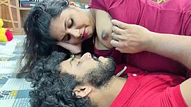 Village Sarpanch Pops Virgin Bihari Beauty's Pink Phuddi in Panchayat Ghar