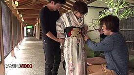 Aoi Mizuno's Outdoor Blowjob Ignites Wild Japanese Passion Flames