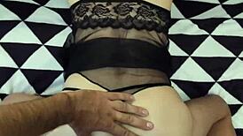 i cant get enough of this hot skinny euro couple's homemade anal