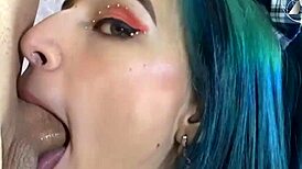 these latinas go super ruthless deepthroating cocks sloppy face fucking leaving throats wrecked and drooling 😈💦 total domination