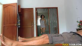 my petite latina girlfriend uh gets my big cock deep anal fucked rough