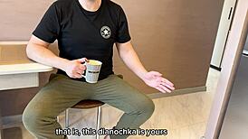 Stepmom calls her friend over to pop my cherry with deepthroat creampie riding