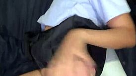 petite asian fucked in school uniform by white stranger facial