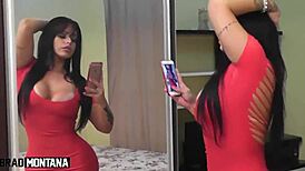 Angel lima rides peruvian anal on big cock doggystyle cowgirl