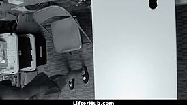 blonde teen shoplifter caught and stripped for rough punishment fuck