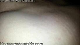 amateur milf rims his ass then sucks dick sloppy