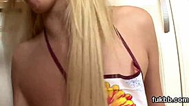 Flirty babe gapes asshole wide with dildo toys craving bizarre hardcore penetration