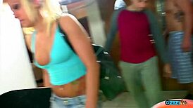 Blonde Skater Strips Clothes Ripped Off Fucked Doggystyle