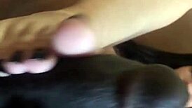 Lorena's sexy feet stroke that monster bbc perfectly