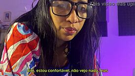 Curvy latina stepmom with big tits seduces stepson to fill her fertile pussy with creampie load