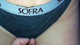Obsessed with Fingering Her Sexy Latina Belly Button Up Close