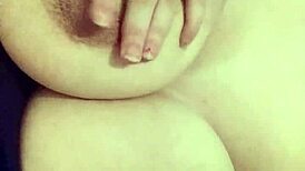 exploring her emo goth boobs and perky nipples up close