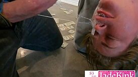 i love watching her deepthroat my cock then take rough spanking bondage