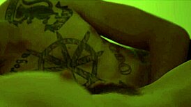 ELEGANT NAUGHTY THIEF SELENA STRIPS AND FINGERS HAIRY PUSSY TO ORGASM