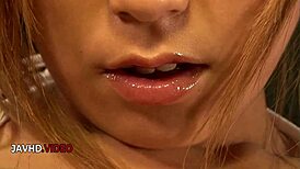 omg naughty sakura kiryu oils up and vibes to massive cum 😩💦
