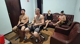 we started gaming but ended up barebacking big asses hard