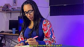 Curvy latina stepmom with big tits seduces stepson to fill her fertile pussy with creampie load