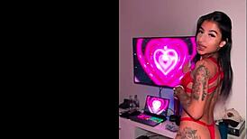 Latina Casting Teen Takes Huge Cock Deep in Tight Asshole Creampie