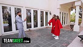 stepdad snaps nude pics of stepdaughter camila and bestie penelope in panties cowgirl