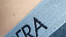 Obsessed with Fingering Her Sexy Latina Belly Button Up Close