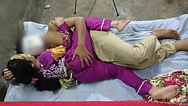 Indian Desi Beauty's Tight Pussy Takes First Brutal Fuck