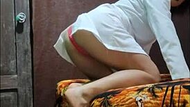 i can't resist my sexy latina stepdaughter's tight ass begging for anal doggystyle filming