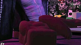 Dami Dances Wildly in Nightclub Lights