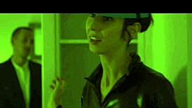 ELEGANT NAUGHTY THIEF SELENA STRIPS AND FINGERS HAIRY PUSSY TO ORGASM