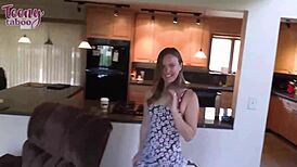 Nasty Stella Sedona Begs Seth to Creampie Her College Womb!