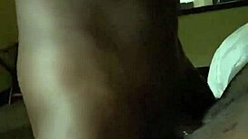 ebony bbw squirts huge in slow mo closeup cumshot on natural big tits shaved pussy