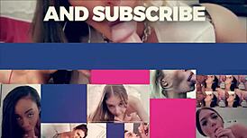 nasty pigtail slut DEEPTHROATS big dicks sloppy facefucking