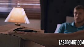 asian widow makes stepson wear military uniform and fuck her doggystyle rough cowgirl