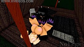 roblox dude sneaks tent fuck with hottie amid camping chaos