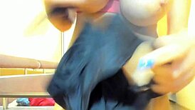 love my oiled booty and pussy. slow clothes on off masturbation