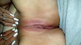 This horny dutch milf sucks cock sloppy then fucks dildo deep in pussy