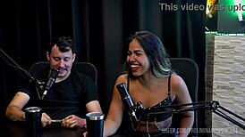 kaliente couple's hottest podcast prelims with bia hot tease lingerie and domination play