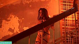 yo this cute indian belly dancer gets fucked hard by her program director after practice, anal creampie and all 😍🔥💦 wet pussy dripping