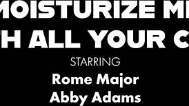 abby adams yo i crave rome majors huge bbc deepthroat cowgirl cum tits