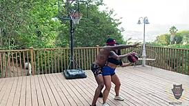 Basketball Game Heats Up As Rome Major Fucks Monica Santhiago's Big Tits and Ass!