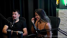 kaliente couple's hottest podcast prelims with bia hot tease lingerie and domination play