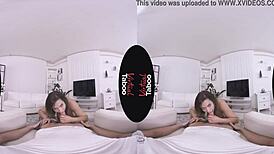 innocent wanks turn into taboo pranks on her shaved pussy